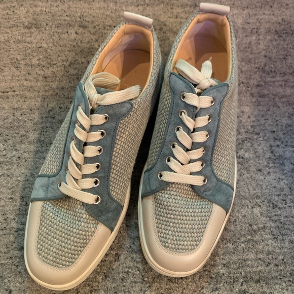 Christian Louboutin Other - Christian Louboutin Rantulow Flat Canvas & Suede